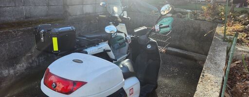 引き取り限定　現状お渡し【配達に！】ヤマハ・ギアUA06J業務用！配送！YAMAHA GEAR 50cc デリバリー 商用車 乗り出し価格！
