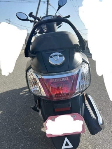 期間限定20%引き】SUZUKI アドレス125 ⭐︎美品！低走行！