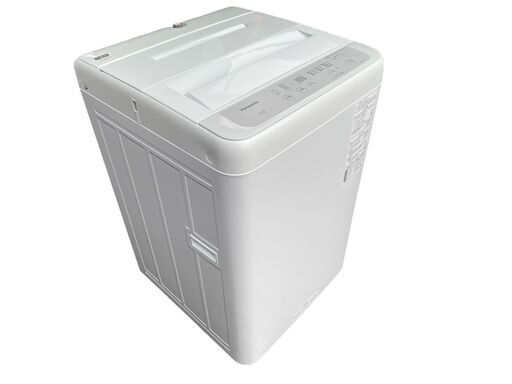 【決まりました】Panasonic パナソニック 全自動電気洗濯機 5kg NA-F50B15 白 2022年製 幅562 mm奥行572 mm高さ880 mm