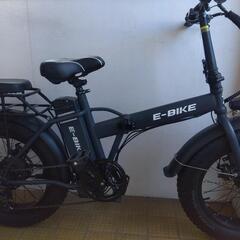 <配達無料>フル電動 20インチ 折りたたみ 極太タイヤ 7速 配達無料>フル電動 20インチ 折りたたみ 極太タイヤ 7速