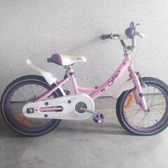 子供用自転車　補助輪付き