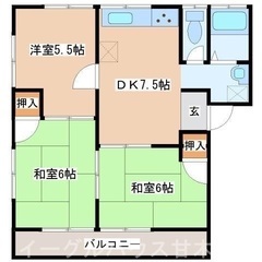 ✨🏥レスキュー賃貸🏥✨『3DK』朝倉郡筑前町依井✨敷金礼金無料💰...