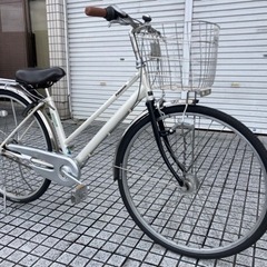 【27インチ自転車】パナソニック製　BAA認定車❗️内装3段変速　LEDオートライト付　前後タイヤ新品❗️若林自転車　膳所店　SALE中❗️