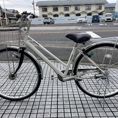【27インチ自転車】パナソニック製　BAA認定車❗️内装3段変速　LEDオートライト付　前後タイヤ新品❗️若林自転車　膳所店　SALE中❗️