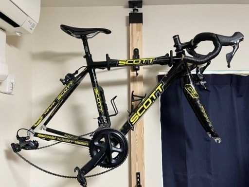 自転車　ロードバイク　SCOTT CR1 Team Issueフレーム×アルテグラR8000、VIBEステム\u0026シートポスト付き(ホイール、スプロケは除く)