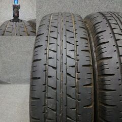 溝あり バントラック用 夏タイヤ ダンロップ 185R14 6PR 4本 タイヤのみ