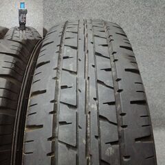 溝あり バントラック用 夏タイヤ ダンロップ 185R14 6PR 4本 タイヤのみ