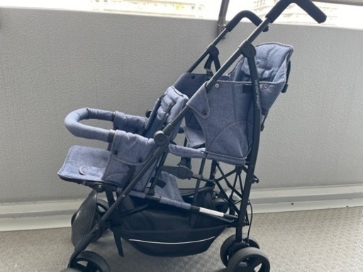キンダーワゴンDUO シティーホップ　二人乗り