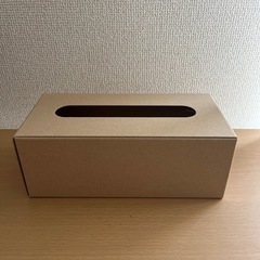 お話中　無印良品　ティッシュケース