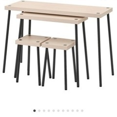 人気商品】IKEA デスクスツールセット