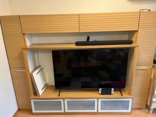 【配送可】大型テレビボード　武富家具 / TAKEDOMI（IDC大塚家具）リビングボード