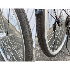 軽快車 Switch 27インチ グレー 6段変速 オートライト 中古 現状品