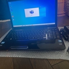 TOSHIBA Dynabook 15.4ノート 256GBSSD! 12GBメモリ増設 