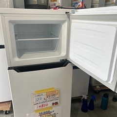 配送可【ハイセンス】120L冷蔵庫★2019年製　クリーニング済/6ヶ月保証付　管理番号10904