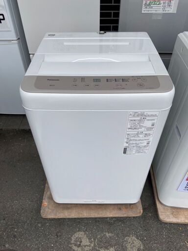 洗濯機 パナソニック NA-F60B14 2021年 6kg 【3ヶ月保証★送料に設置込】自社配送時代引き可※現金、クレジット、スマホ決済対応※