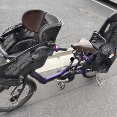 電動自転車 ヤマハ　パスキス　電動アシスト自転車　子供乗せ　三人乗り　