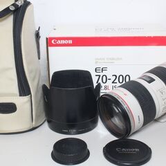 【ネット決済・配送可】Canon/EF70-200mm F2.8...