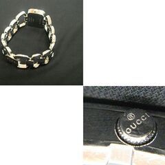 本物 GUCCI 125.5 クォーツ 3Pダイヤ ホワイトシェル文字盤 レディース 腕時計 稼働品 中古 苫小牧西店