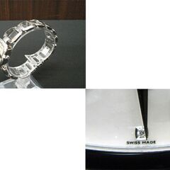 本物 GUCCI 125.5 クォーツ 3Pダイヤ ホワイトシェル文字盤 レディース 腕時計 稼働品 中古 苫小牧西店