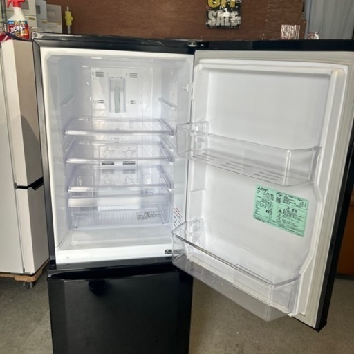 配送可【三菱】146L冷蔵庫☆2017年製 クリーニング済/6ヶ月保証付 管理