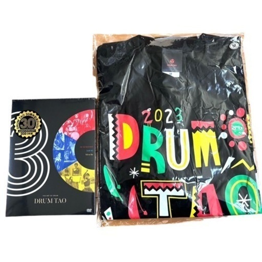 DRUM TAO 30周年記念DVD3枚組 Tシャツ付き 新品未使用未開封