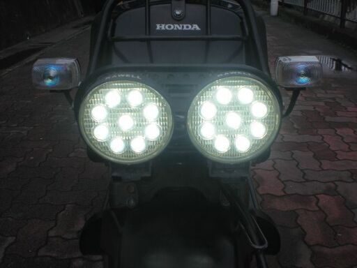 大阪府 AF58 ズーマー ブラック バッテリー/ベルト/Fタイヤなど新品