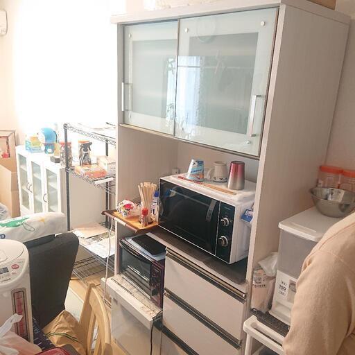 レンジ台 食器棚