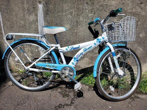 B322 子供自転車★ClichyFlower★6段変速★24インチ