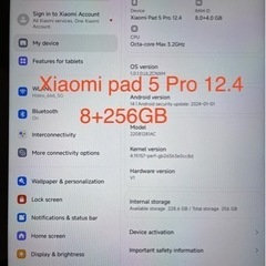 アンドロイド タブレット シャオミ Xiaomi Pad 5 P...