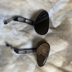 ハーレー純正エッジカットミラー