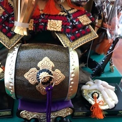 五月人形　子供武将飾