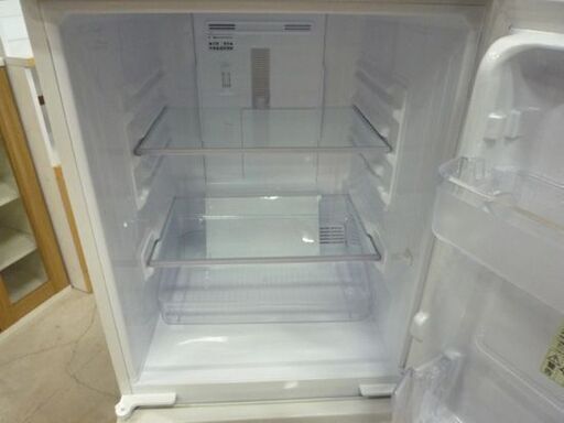 訳あり SHARP 137L 2ドア冷蔵庫 SJ-D14E-W 白 2019年製 シャープ  