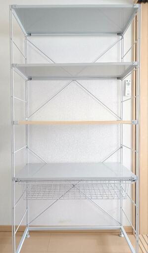 【値下げ】無印 スチールユニットシェルフ