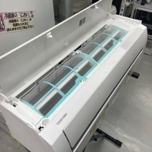 12ヶ月安心保証付き】TOSHIBA 壁掛けエアコン 2021年製