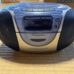 ポータブルステレオ　CDシステム　RX-DX1 Panasonic