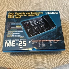 BOSS ME25ギターマルチエフェクター(充電器付)