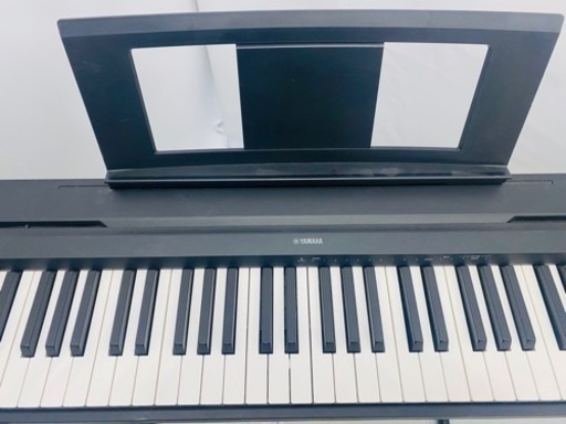 YAMAHA 電子ピアノ Pシリーズ 88鍵盤 ブラック P-45B 2016年製 ペダル キーボードスタンド付  楽器 鍵盤楽器、ピアノ YAMAHA 電子ピアノ Pシリーズ 88鍵盤 ブラック P-45B 2016年製 ペダル