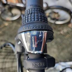 【北見市発】BELLFAST 自転車 GC9J17928 6段変速 27インチ 白 (E2653sht)