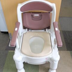 未使用 ポータブルトイレ　FX-30S ”らくゾウくん” 標準便座 アロン化成 安寿 介護 トイレ 片手ペーパーホルダ付き 札幌 北20条店