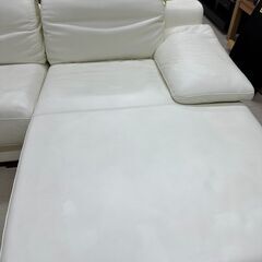 ジモティ来店特価!!　L字ソファー　　IDC　ホワイト　　J-0423 ジモティ来店特価!! L字ソファー IDC ホワイト J-0423