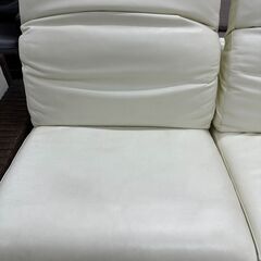 ジモティ来店特価!!　L字ソファー　　IDC　ホワイト　　J-0423 ジモティ来店特価!! L字ソファー IDC ホワイト J-0423