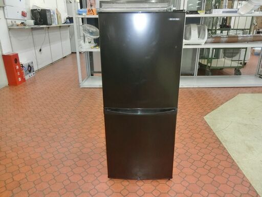 ID 180062　冷蔵庫２ドア　142L　アイリスオーヤマ　２０２２年　IRSD-14A-B