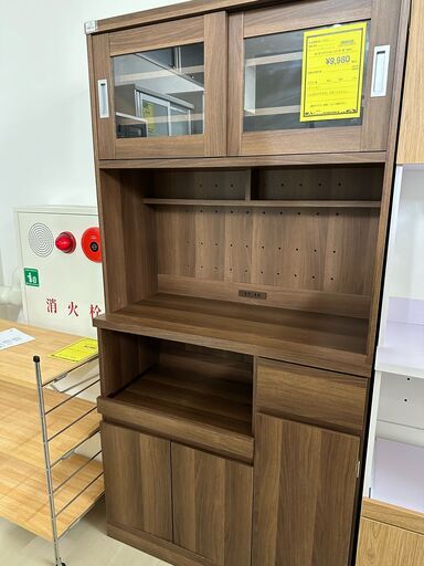 ジモティ来店特価!!　　食器棚　ベガコーポレーション　　J-0427