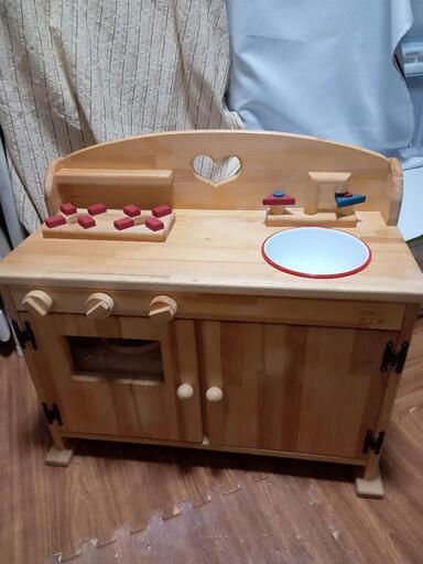 木製　おままごと キッチン 受注生産品