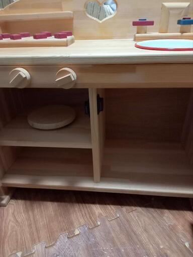 木製 おままごと キッチン 受注生産品 受注生産品 木製