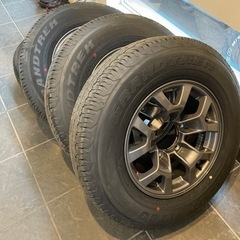 新車外し】JB74シエラ夏タイヤホイールセット