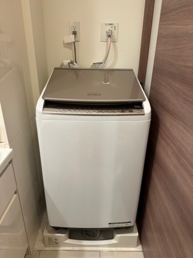 【取引中】【美品】【AI洗浄機能付き】HITACHI 縦型ドラム 洗濯機