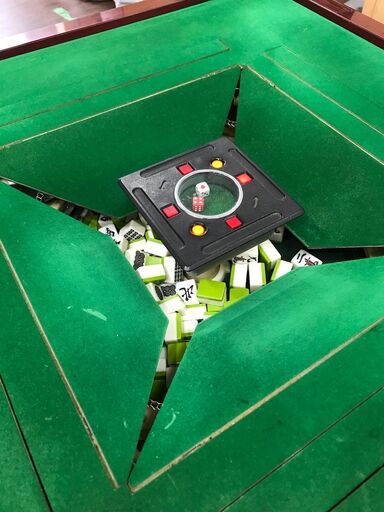 24K139 ジ 全自動麻雀卓 雀夢 MK-3 動作確認済み マージャン牌×