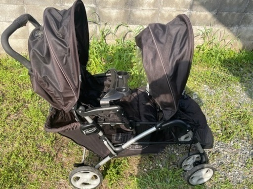 最終値下げしました✨GRACO【グレコ】2人乗りベビーカー