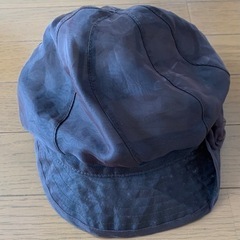 シースルーハット　キャスケット　帽子　サイズM（57.5センチ）  
